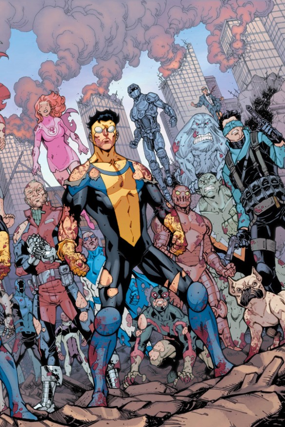 Invincible Comics Cover